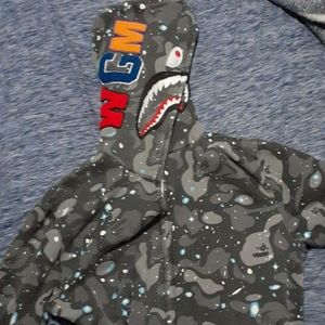 Glow in the dark space Camo BAPE full zip …